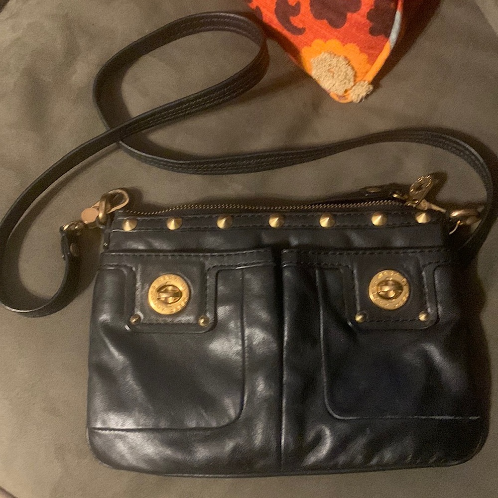 Marc jacobs crossbody leather handbag